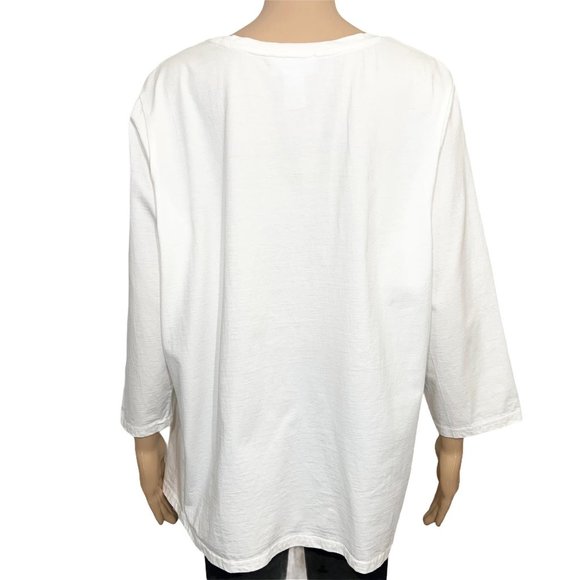 Catalog favorites top blouse embellished rose long - Picture 4 of 8